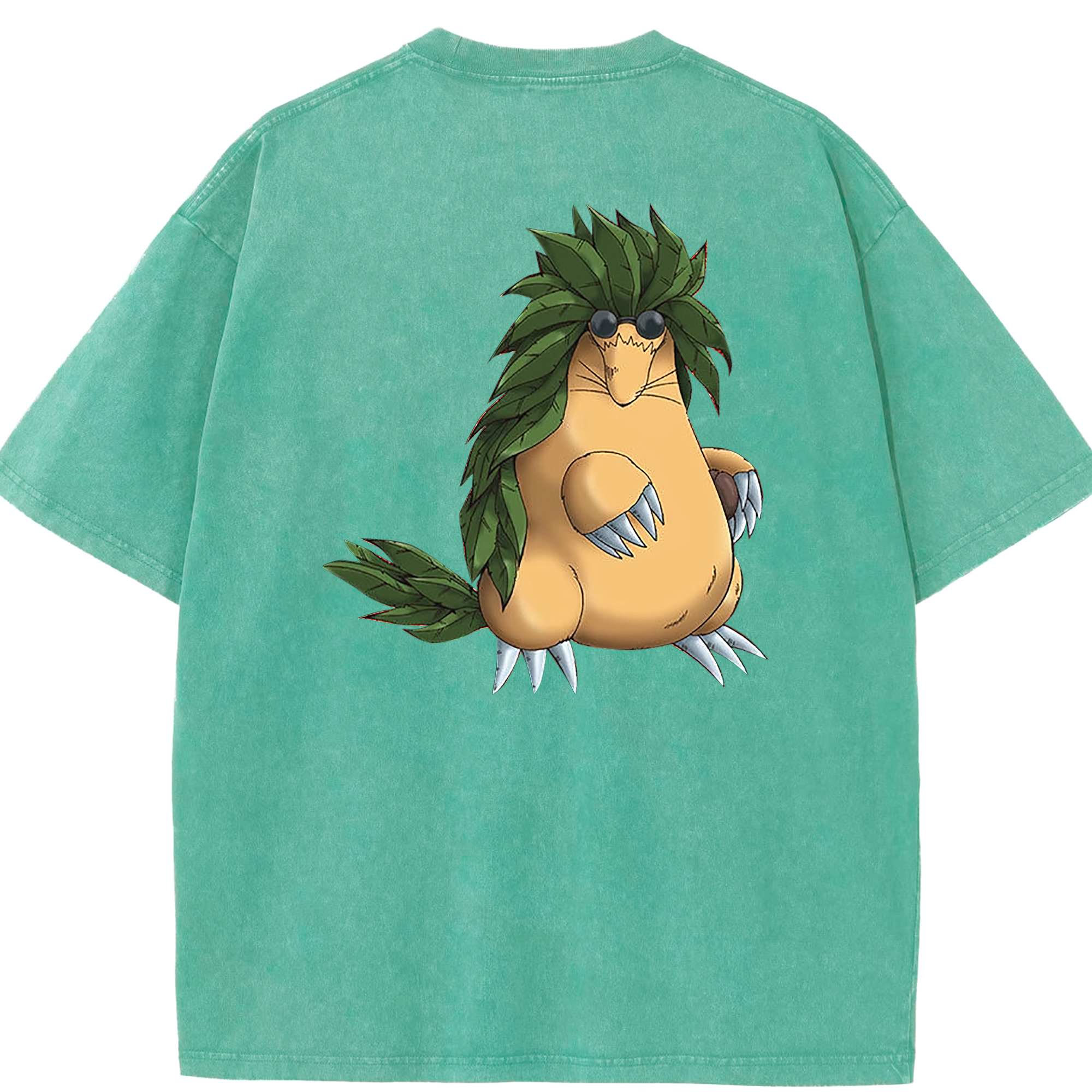 （画像用） 遊☆戯☆王 Yu-Gi-Oh! 綿100% ヴィンテージ風 半袖Tシャツ（背面プリント）